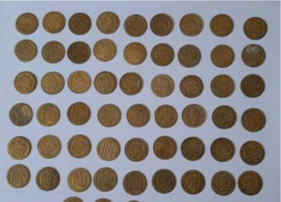 کشف و ضبط 61 قطعه سکه تقلبی در کرمانشاه