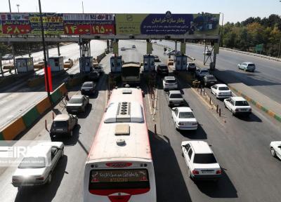 خبرنگاران ترافیک در خروجی های مشهد سنگین است