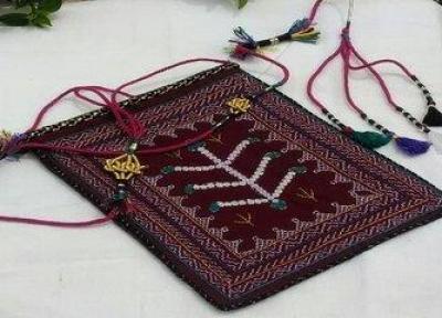 مهارت ساخت کیسه چِکَن دوزی خراسان جنوبی در لیست میراث معنوی کشور جای گرفت