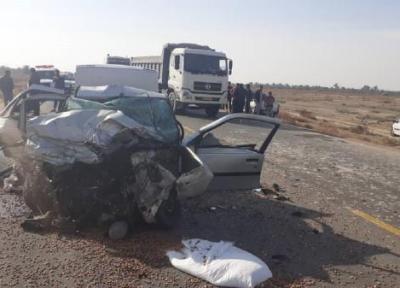 رخ به رخ شدن سمند و پژو در جاده بوشهر، گناوه 4 قربانی گرفت
