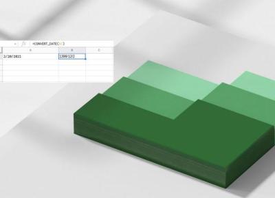 راهنمای تبدیل تاریخ میلادی به شمسی در اکسل