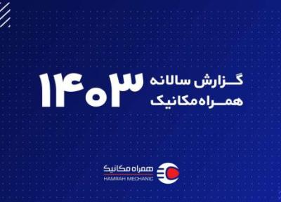 گزارش سالانه 1403 همراه مکانیک؛ مرور یک سال پررونق